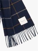 Lambswool Scarf - Navy image