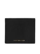 Seasonal Card Leather Wallet - Black