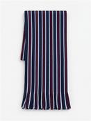 Stripe Scarf - Navy
