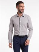 H Hank Geo Print Shirt - Beige - 38
