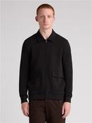 Full Zip Sweatshirt - Black - S