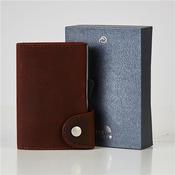 Leather Wallet - Brown - One Size image