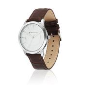 Leather Strap Gents Watch - Brown image
