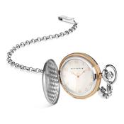 Two Tone Pocket Watch  - One Size image