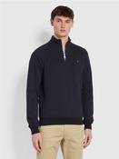 Jim Half Zip Sweat - Navy - S image