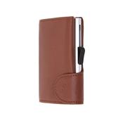 Pu Leather Wallet - Brown - One