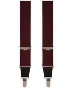 Braces 3.5cm - Burgundy - One image