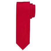 Silk Woven Soft Rib Tie 8cm - Red - One image
