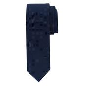Business Dot Silk Tie 8cm - Navy image