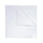 Cotton Pocket Square 33x33 - White image