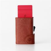 Rfid Leather Wallet - Cognac - One
