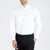 Black Stud Dress Shirt - White - 14.5 image
