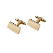 Cufflink Shiny Gold - Gold - One Size image