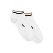 2 Pack Sport Socks - White - 6-8 image