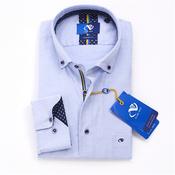 Oxford Leinster Rugby Shirt - Blue - S image