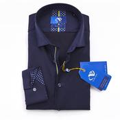  Oxford Leinster Rugby Shirt - Navy - S image