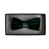 Velvet Bow Tie - Green image