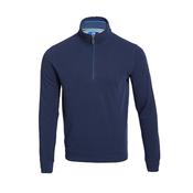 Leinster Half Zip Rib Sweatshirt - Navy - L image
