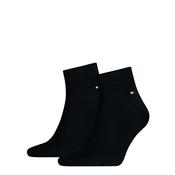 2pk Quarter Sneaker Sock - Navy - 6-8