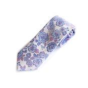 Floral Silk Tie 8cm - Pink image