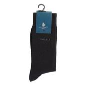 Soft Cotton Logo Socks - Black - One Size image