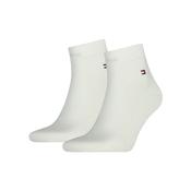 2pk Quarter Sneaker Sock - White - 6-8 image