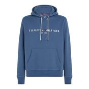 Tommy Logo Hoodie - Blue - S image