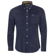 Ramsey Tailored Cord Shirt - Navy - 2XL