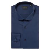Kirk Stretch Shirt - Navy - 15.5