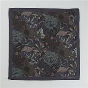 Floral Silk Pocketsquare - One Size image