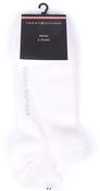Two Pack Low Cut Sneaker Socks - White - 6-8 image