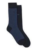 2 Pack Cotton Mini Pattern - Blue - 6-8 image