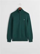 Casual Cotton Half Zip - Green - S image