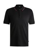 Paras Zip Polo - Navy - M