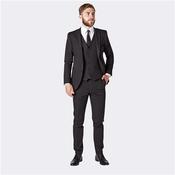 Slim Fit Suit Jacket - Black - 34R image
