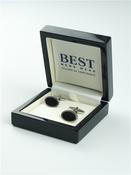 Onyx Cufflink - Black - One Size