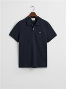 Shield Pique Polo - Navy - S image