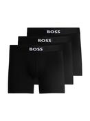 3 Pack  By David Beckham Boxer - Black - S