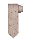 Silk Woven Tie - Stone - One Size image