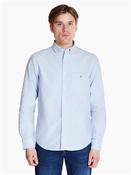 Classic Oxford Check Shirt - Blue - M image