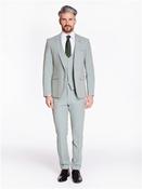 Massa Plain 3 Piece Suit - Green - 40R image