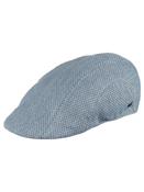 Woven Structure Flat Cap - Blue - 59 image