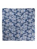 Floral Woven Pocket Square - Multi image
