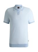 Jianluca Knit Polo - Blue - M image