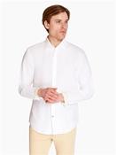 C-Hal Kent C3-223 Linen Shirt - White - 41