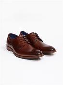 Roman Business Lace Up Shoe - Cognac - 40 image