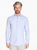 Easy Care Fine Twill Shirt - Blue - M image