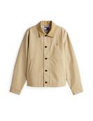 Cotton Chore Jacket - Beige - L image