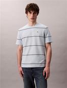 Crossgrain Wide Stripe T-Shirt - Blue - XS