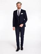 3 Piece Slim Fit Suit - Navy image